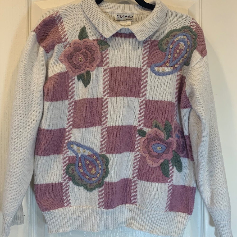 Climax by Sacha – Vintage 90s Knit Sweater‎